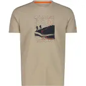 CMP Piqué Shirt mit Adventure Druck