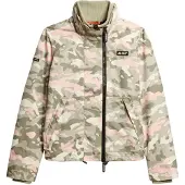 Superdry für Damen. W5011885A Jacke Windjacke Mountain Windbreaker rosa Camouflage (S), Lässig, Recyceltes Polyester