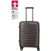 Travelite Trolley "AIR BASE Reisekoffer Hartschale" 37 l 4 Rollen kratzresistenter Oberfläche und cleverer Innenaufteilung