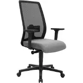 Topstar Bürodrehstuhl (mit Synchronmechanik / hellgrau/schwarz 430 - 540 mm) - EU20OG230