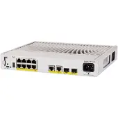 Cisco Catalyst C9200CX-8P-2X2G-A, Managed, L2/L3, Gigabit Ethernet (10/100/1000), Vollduplex, Power over Ethernet (PoE), Rack-Einbau