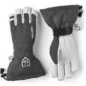 Hestra Army Leather Heli Ski, Skihandschuhe, grau