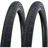 Schwalbe 2x Road Cruiser Plus 47-622 Drahtreifen PunctureGuard 28x1.75 Mantel