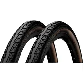 Continental 2x Ride Tour 47-559 schwarz/braun 26x1.75 Reifen Fahrradreifen