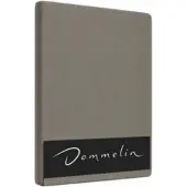 Dommelin Topper Spannbettlaken 10-14 cm Taupe (Flanell)-180 x 210 cm