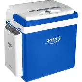 Zorn ZE26 12/230V LNE blau/weiß mit Akku, 25 Litern Fassungsvermögen, 12V