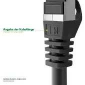 InLine Patchkabel, SF/UTP, Cat.5e, blau, 30m, 30 m, Cat5e, SF/UTP (S-FTP), Blau