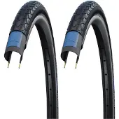 Schwalbe 2x Marathon Racer 40-406 Drahtreifen RaceGuard 20x1.50 Fahrradreifen