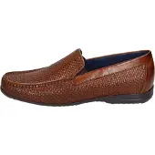 Sioux Giumelo-705-H Mokassin in Übergrößen Braun36750 große Herrenschuhe, Größe:44