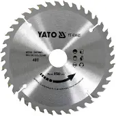 YATO Kreissägeblatt - 40T - ø 30mm - Umfang 190mm