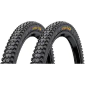 Continental 2x Xynotal Downhill 60-584 SuperSoft TLR Faltreifen 27.5x2.40 Mantel