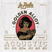 La Bella 40PCL Golden Alloy 011/052