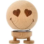 Hoptimist Aufsteller Bumble Smiley Love S, Braun