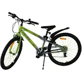 Volare Rocky Kinderfahrrad - 24 Zoll - Grün - 7 Gänge