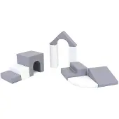 IGLU Multifunctional Foam Play Set - Creativity - Grijs/wit