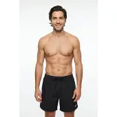 Reebok Badeshorts "Yale" mit Kordelzug und elastischem Bund, mit Logo, basic