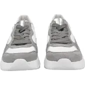 Gabor Sneaker 3.451, Rauleder, Grau, Damen