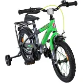 Volare Thombike Kinderfahrrad - Jungen - 14 Zoll - Grün/Grau