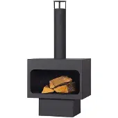 FARM COOK Gartenkamin 201-2 (Lackiert): 56 x 40 x 115 cm
