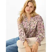 Brax Klassische Bluse "Style VIOLET"