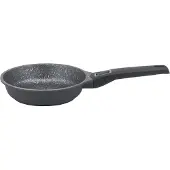 GSW EASY Click 167789 Bratpfanne, 20 cm max. Durchmesser, Gusseisen/Gussaluminium, Induktionsherd-geeignet, Antihaftbeschichtung, abnehmbarer Griff