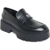 HUGO Loafers aus Kunstleder mit Stack-Logo Grösse 36