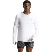 Adidas Laufshirt "RUN ESS LS M" für Erwachsene, sportlicher Stil, aus Polyester