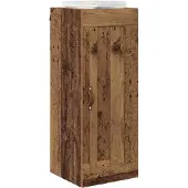 vidaXL Wandschrank Altholz 34,5 x 34 x 90 cm Holzwerkstoff