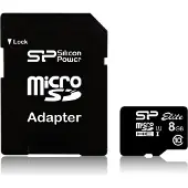 Silicon Power Elite 8GB microSDHC UHS-I Speicherkarte Klasse 10
