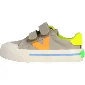 Victoria Klettverschluss-Sneaker für Kinder Beige | Gr.: 22