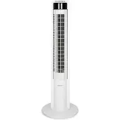 CasaFan Energiespar Turmventilator mit Fernbedienung Airos Eco Tower Weiß