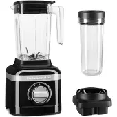 KitchenAid 5KSB1330EOB, Tischplatten-Mixer, 1,4 l, Pulsfunktion, Eis-Crusher, 0,91 m, 650 W