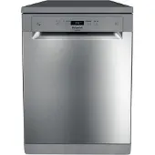 Ariston Hotpoint HFC 3C41 CW X, Freistehend, Standardgröße (60 cm), Edelstahl, Edelstahl, 3 Ziffern, 1,3 m