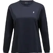 Peak Performance Pullover Trail LS Damen Black-L