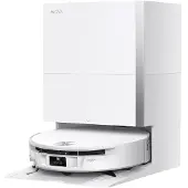MOVA S70 Pro Roller Saugroboter mit All-in-One-Ladestation – Weiß