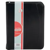 ANTRA A4-Konferenzmappe mit Taschenrechner und Notizblock, schwarz