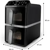 Philips – Airfryer 4000 Serie Gestapelter Doppelkorb – NA461/00