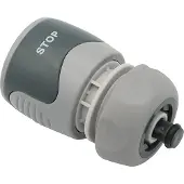 Rehau Comfort Schlauchanschluss mit Wasserstop 1/2"