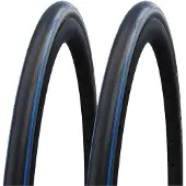 Schwalbe 2x One 25-622 blau-schwarz Faltreifen RaceGuard 700x25C Fahrradreifen