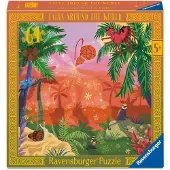 Ravensburger Kinderpuzzle 64 Teile - Afrikanisches Märchen