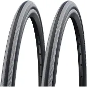 Schwalbe 2x RightRun Plus 25-489 grau/schwarz Rollstuhlreifen SmartGuard 22x1.00