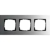 Gira 0213219 3fach Abdeckrahmen Esprit Edelstahl