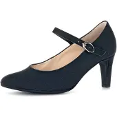 Gabor Spangenpumps - Schwarz Kunstleder : Normal : 42.5 Weite: Normal Größe: 42.5