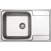 Deante | Spülbecken 1-komorig - Edelstahl - Hygienisch und platzsparend - Ideal für kleine Küchen