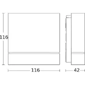 Steinel IR-Bewegungsmelder anthr., 180Gr. IS180digiHD ANTH (066079)