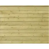 Plus Zaun Hauptelement Klink 174 x 129 cm kesseldruckimprägniert