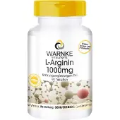 Warnke Vitalstoffe GmbH L-Arginin 1000mg, 90 St TAB