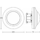 Steinel Praesenzmelder Pd Ir 4360-8 Com1 Up Ws 085124