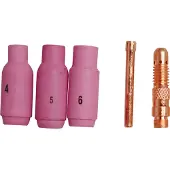 Güde Wig Düsensatz 2,4 mm 5-teilig Düse Keramikdüse Stromdüse