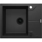 Deante 1-bowl granite sink with drainer